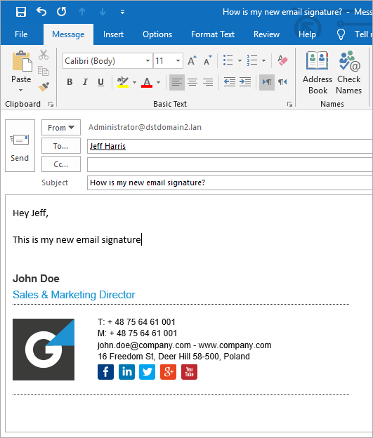 add picture in outlook for mac signature